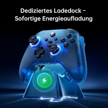 Геймпад Machenike G3V2 для PC, Switch, iOS, Android: бездротовий контролер з RGB-підсвічуванням та програмованими кнопками