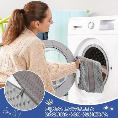 Бортик для ліжка дитячий захисний, сірий - запобігає випаданню (1 шт.)