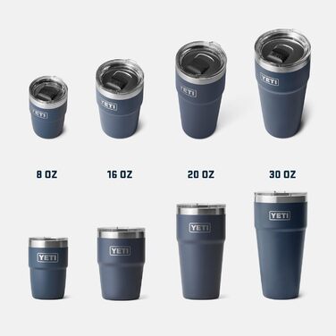 Термос YETI Rambler 20oz (591ml) з кришкою MagSlider, колір Moon Dust