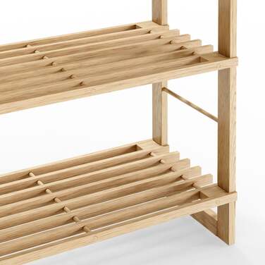 Стояча полиця Öland 136x58x27см глазурована натуральна деревина