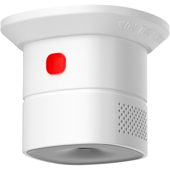 Детектор чадного газу HEIMAN з Wi-Fi, 10 років служби, сумісний з Tuya/SmartLife, EN50291, портативний (HS1CA)