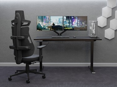 Геймерське крісло Cyberlux V8 Fabric Grey (арт. GM-V8 FG)