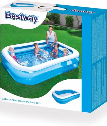 Сімейний басейн Bestway Басейн Дитячий басейн 262x175x51 см