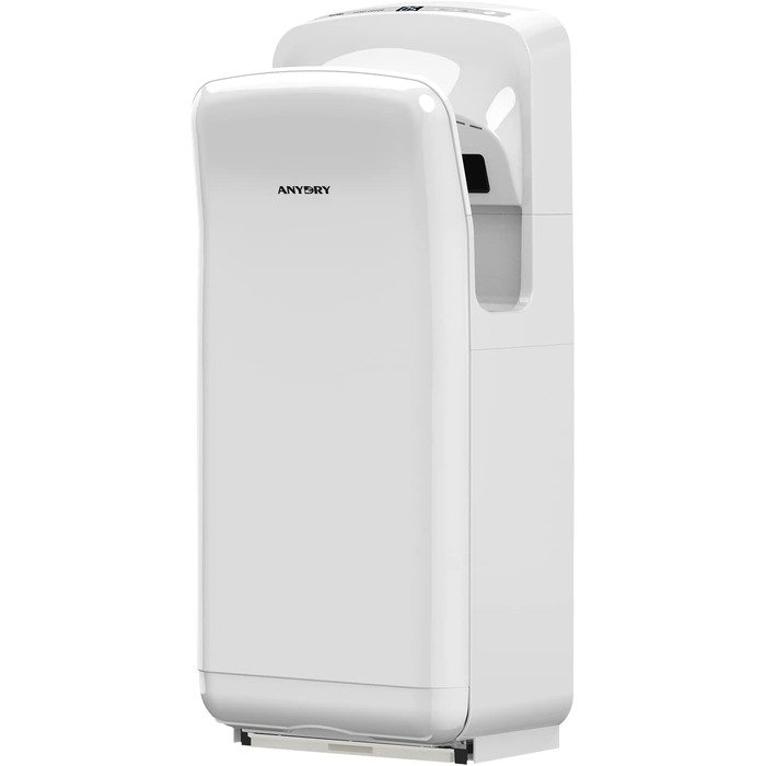 Електричний сушар для рук AnyDry 2005H з HEPA-фільтром, комерційний, 1750-2050W, швидке сушіння (7-10 сек)