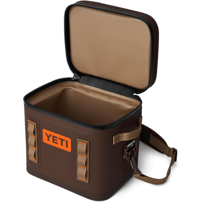 Сумка-холодильник YETI Hopper Flip 8, портативна, ізольована, колір Wetlands Brown