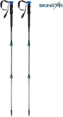 Трекінгові палиці Ski Pole Ski Touring Pole Лижні палиці для походів (ЧОРНИЙ/СИНІЙ), 1 Touring Pole