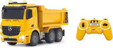 Екскаватор-самоскид JAMARA Mercedes-Benz Arocs 2.4 GHz з дистанційним керуванням, звук двигуна, світлодіоди, повний привід