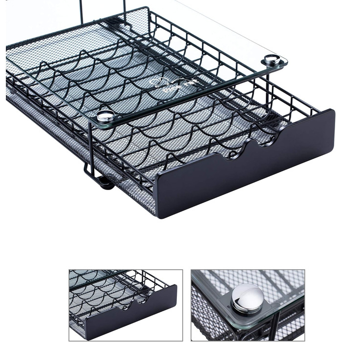 Тримач для капсул Vertuo Rice - органайзер для капсул Nespresso Vertuoline (40 капсул)