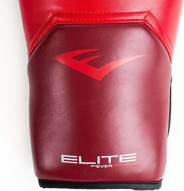 Боксерські рукавички для дорослих унісекс Everlast Pro Style елітні рукавички для рукавичок 14 унцій полум'яно-червоні