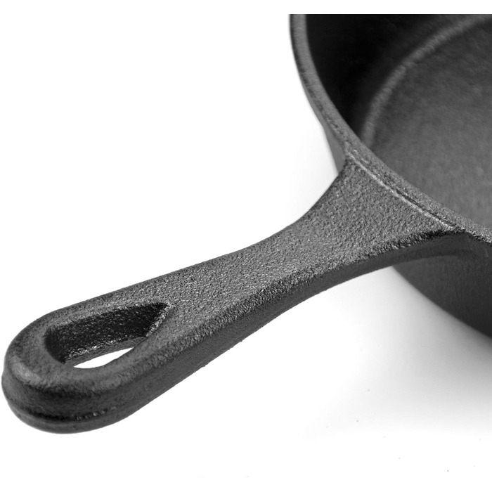Лавей 3 шт. чавунна сковорода для смаження на сковороді з ручкою чавунна сковорода для газового гриля Духовка для смаження соте приготування-3 гр