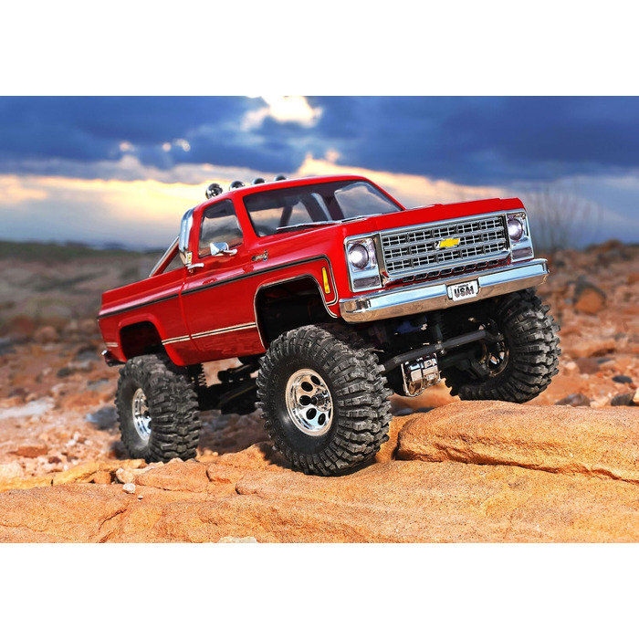 Traxxas TRX-4M Chevrolet K10 1/18 Red – Повноцінний комплект з акумулятором та зарядним пристроєм