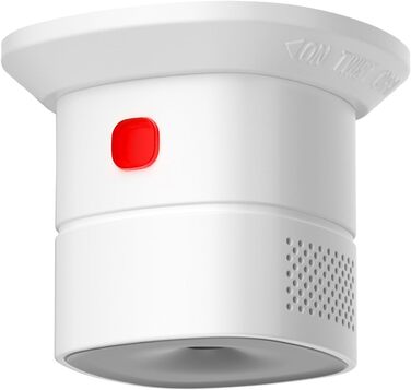 Детектор чадного газу HEIMAN з Wi-Fi, 10 років служби, сумісний з Tuya/SmartLife, EN50291, портативний (HS1CA)