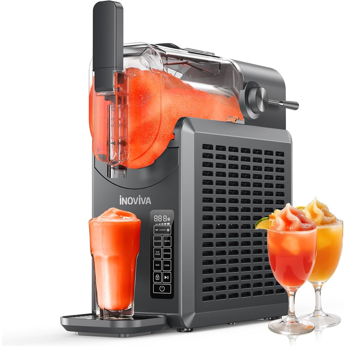 Машина для смузі та коктейлів 2л з самоочищенням, без льоду, 5 програм, для дому (2025)