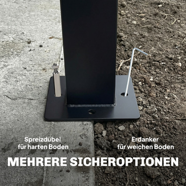 Павільйон садовий, 3x3,6 м, водовідштовхувальний, стабільний, з москітною сіткою та подвійним дахом, для саду, тераси, чорного кольору