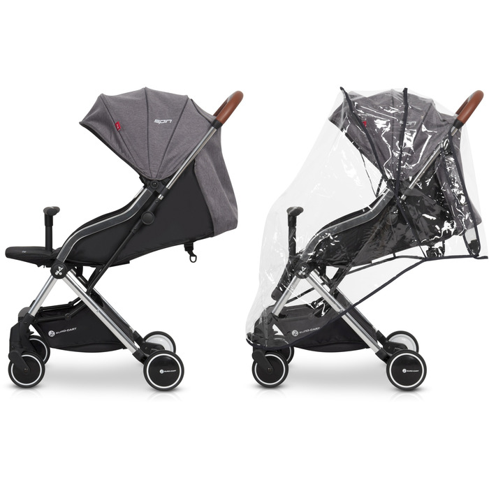 Прогулянковий візок Euro-Cart Spin, колір Anthracite (Антрацит)