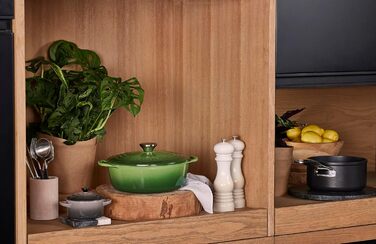 Le Creuset Signature Чавунний Бражун з кришкою, овальний, 29 см, 7.5 л, для всіх плит, включаючи індукцію, колір: Офенрот