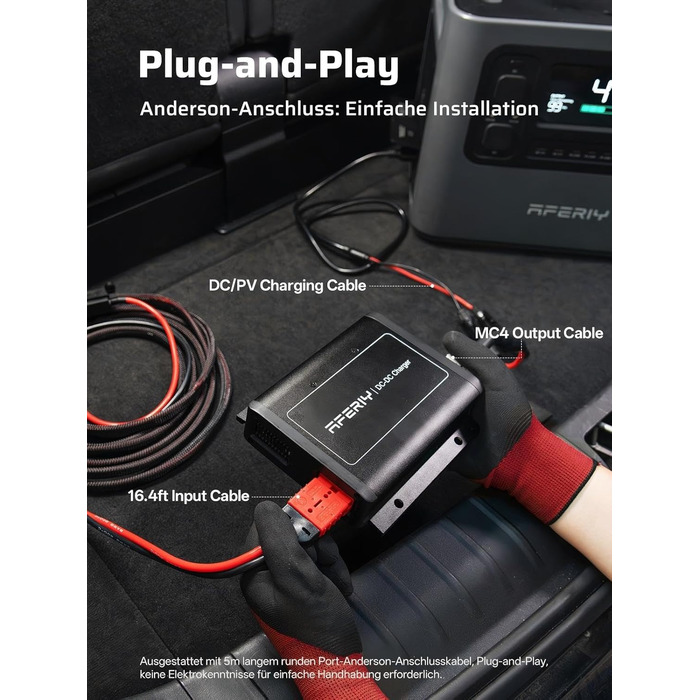 Портативна електростанція AFERIY 145W з LiFePO4 акумулятором 99,2Wh (31000mAh), 3 порти, 6-в-1 захист, сонячний генератор 100W для кемпінгу, подорожей та надзвичайних ситуацій