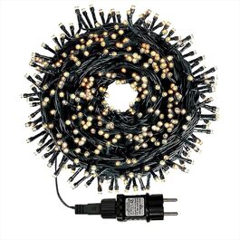 LED-гірлянда HoldOneLight 1000 LED, 20м, тепле біле світло, для декору інтер'єру, екстер'єру, саду, ялинки