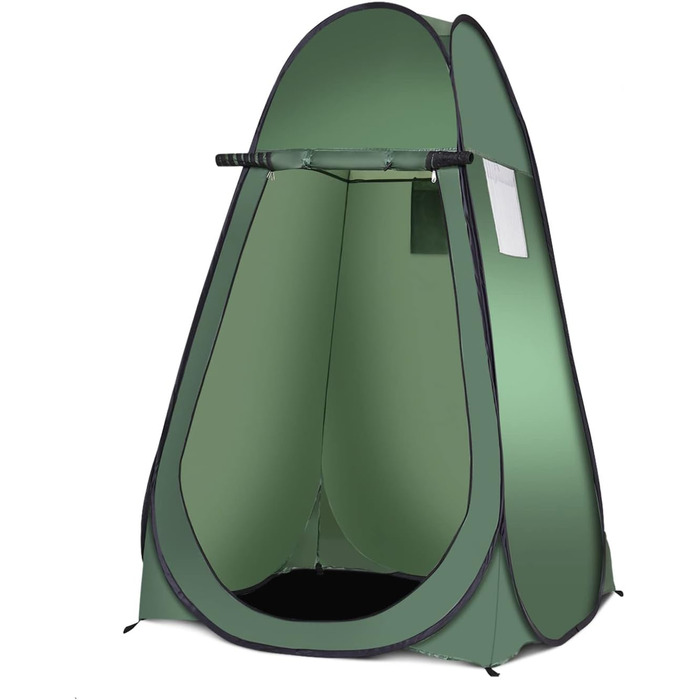 Намет для душу GYMAX Pop Up, 120x120x190 см, для кемпінгу та відпочинку на природі, з сумкою