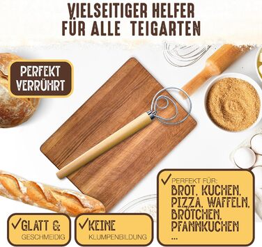 Форма для випікання хліба з чавуну Gusseisen 26 см з кришкою, для випікання та тушкування, сумісна з духовкою, Dutch Oven