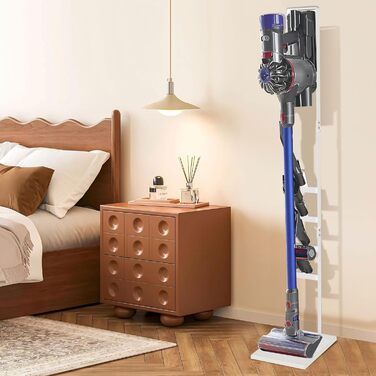 Підставка для пилососа OUTBROS для Dyson V6-V15, тримач аксесуарів, білий