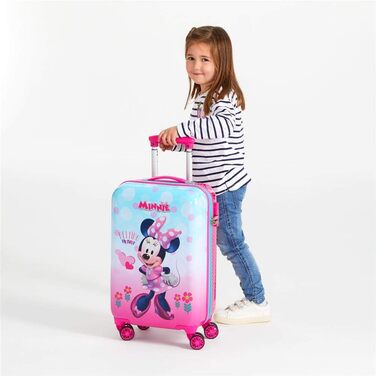 Дитячий багаж Disney Minnie Heart 55 сантиметрів 37.4 Рожевий (рожевий) корпус кабіни