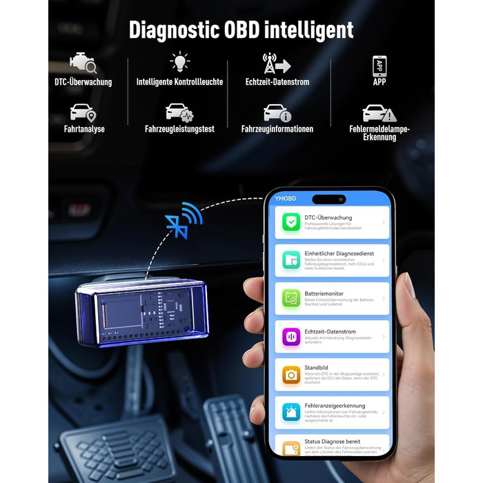 Powerbank-пусковий пристрій UTRAI 7000A з компресором та OBD-сканером. 2000 люмен LED, 160W DC, для бензинових та дизельних авто