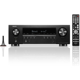 Канальний AV-ресивер Denon AVR-S770H, Dolby Atmos, DTSX, 8K HDMI, Bluetooth, Wi-Fi, AirPlay 2, HEOS, 7.2-