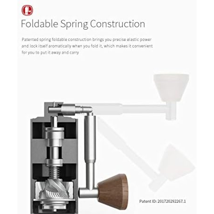 Ручна кавомолка TIMEMORE NANO - для смачної кави вдома