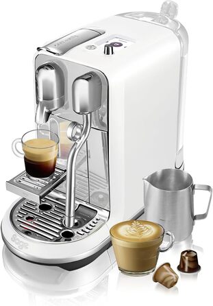 Кавомашина Sage Creatista Plus SNE800, перлинно-біла, Sea Salt