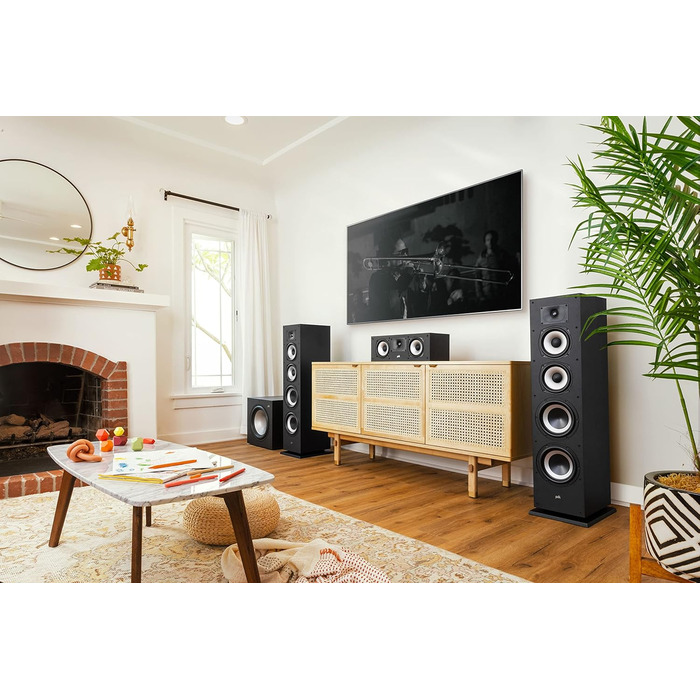 Активний сабвуфер Polk Audio Monitor XT12, 12 100W Class-AB, чорний (підлоговий динамік MXT70)