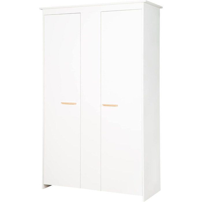 Комплект для дитячої кімнати Roba 'Антон' білий: пеленальний столик з 2 дверцятами, 1 поличкою, висота 90 см, пеленальний вкладиш