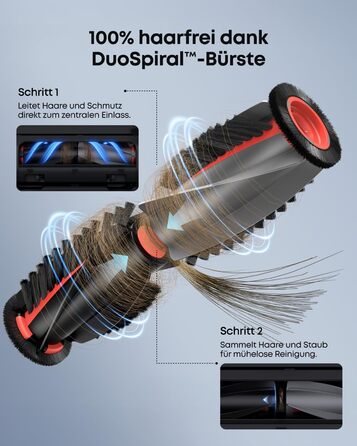 Робот-пилосос Eufy C28 з функцією миття підлоги, HydroJet самоочисний валик, потужність 15000Pa, 5-в-1 Omni-станція, антизаплутувальна щітка, розпізнавання перешкод за допомогою ШІ