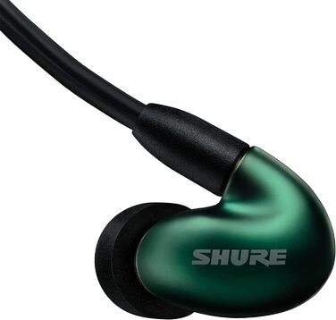 Навушники Shure SE846, висока роздільна здатність, чотири динаміки, настроюються, вкладиші, знімний кабель, Jade Gen 2