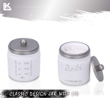 Набір аксесуарів для ванної кімнати Lkkl Mason Jar