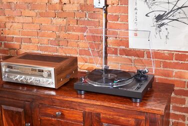 Програвач вінілу Audio-Technica LP120XUSBBK з прямим приводом, аналоговий та USB, чорний