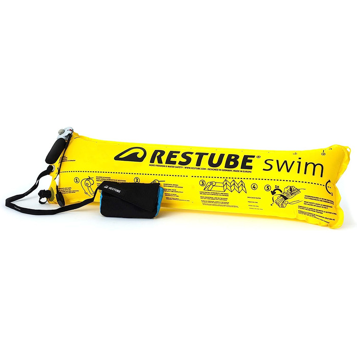 Плавальний буй Restube Swim 67 см чорний