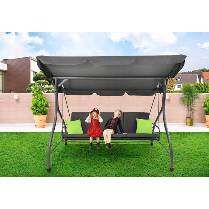 Садова підвісна гойдалка Kontrast, 49 x 176 см