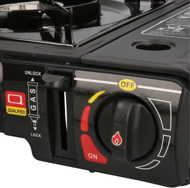 Z.M.C. газовий набір для кемпінгу: 1-ти ремінь, адаптер для LPG, кейс, картриджі 227г, гриль-плита, п'єзозапалювання. Для відпочинку на природі та в приміщенні