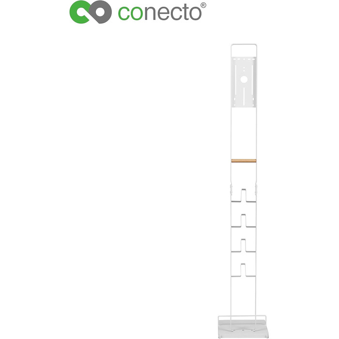 Підставка для пилососа conecto SA-VAC-50, біла