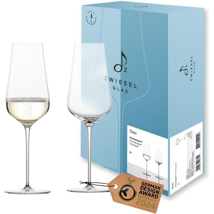Набір келихів для вина Zwiesel Glas (2 шт.) - келихи для червоного та білого вина, Tritan кришталь, безпечні для миття в посудомийній машині