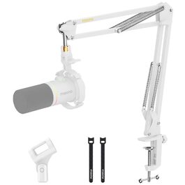 Мікрофон Maono BA20 з кріпленням-стійкою для подкастів, геймінгу та стрімінгу (білий)