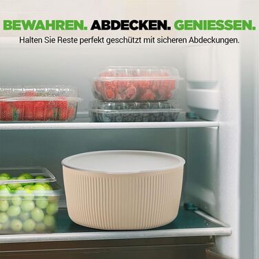 Набір посуду NutriChef 18 частин з кераміки кремового кольору з знімними ручками. Підходить для індукційних плит, всіх типів плит, духовок. Антипригарне покриття, компактний, можна складати.