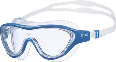 Захисна маска для плавання ARENA The One Mask для дорослих прозора синьо-біла