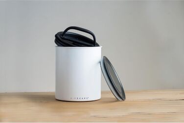 Контейнер для кави Airscape - 1,1 кг, герметичний, зберігає свіжість, білий