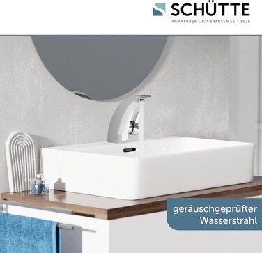 Змішувач для ванної кімнати Schütte 98100 Panama, суміш-вентиль з однорічним керуванням, хром, 35 мм картридж, для ванної кімнати