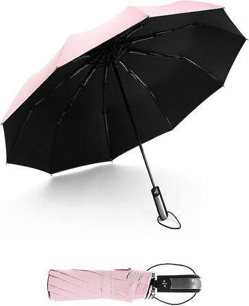 УФ-парасолька LBRWOX складна 118 см рожева