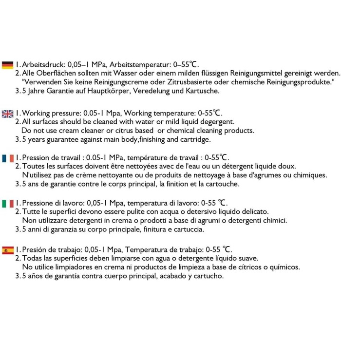 Змішувач для умивальника Decaura, хром, нержавіюча сталь, однорідний, висота виливу 250 мм, для накладних умивальників