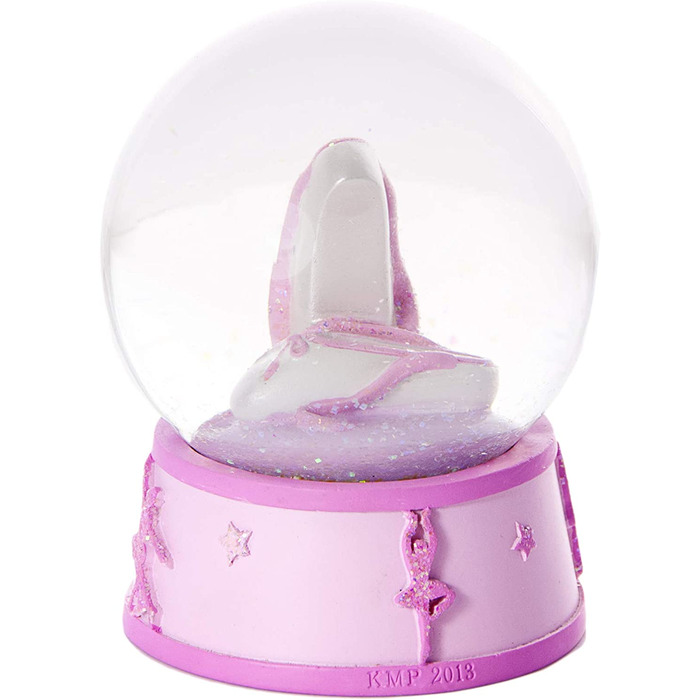 Рожева снігова куля балерини, снігова куля для дівчаток