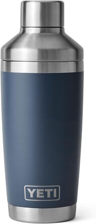 Шейкер для коктейлів YETI Rambler, 590 мл, нержавіюча сталь, вакуумна ізоляція, темно-синій